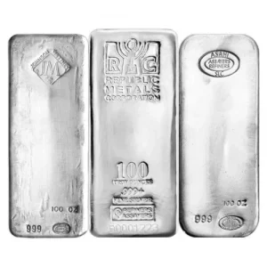 Pure Assorted Silver Bar 100 oz