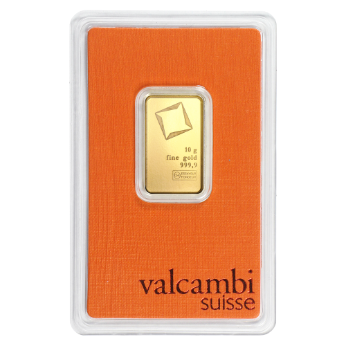 Valcambi Gold Bar 10 gram - Alpha Coin and Jewelry